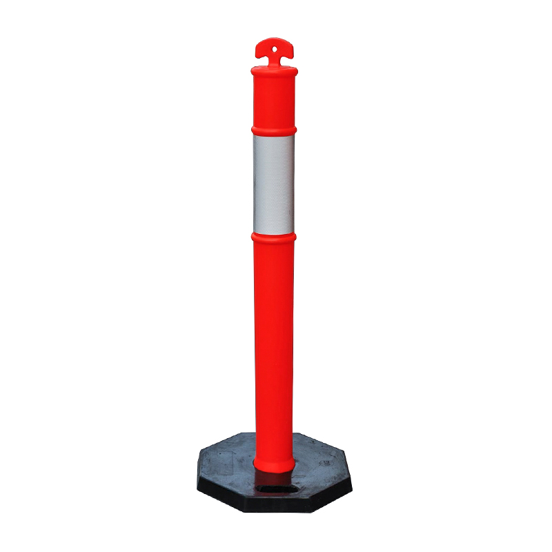 Poteau de délinéation de trafic flexible TS001 PE