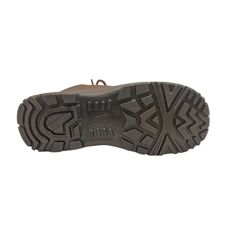 Chaussures de sécurité protectrices en cuir nubuck SS206 Chaussures de sécurité protectrices en cuir nubuck SS206