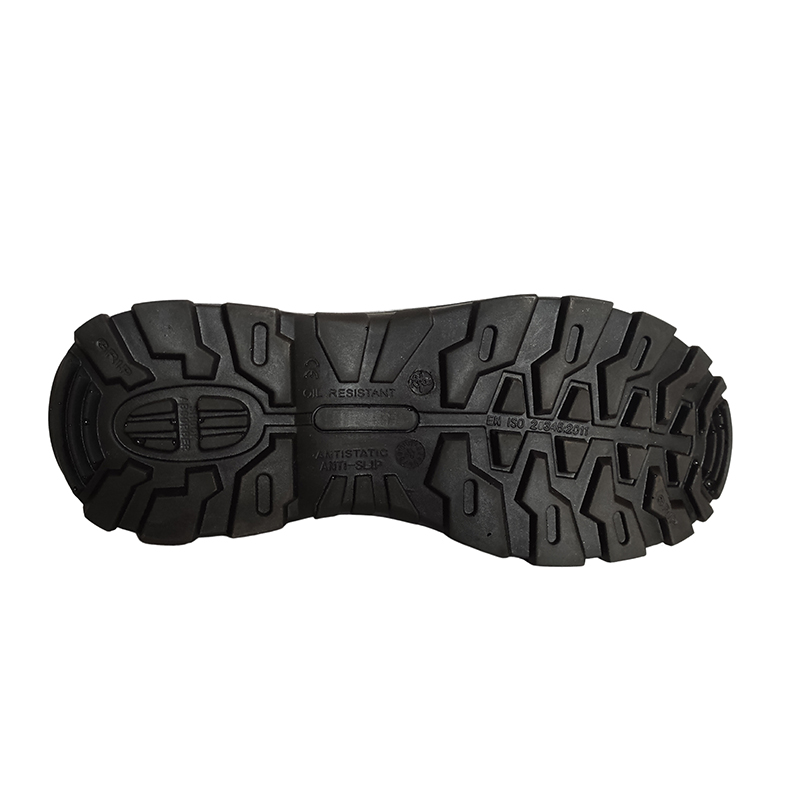 Chaussures de sécurité protectrices en cuir Nubuck à double densité SS303 Chaussures de sécurité protectrices en cuir Nubuck à double densité SS303