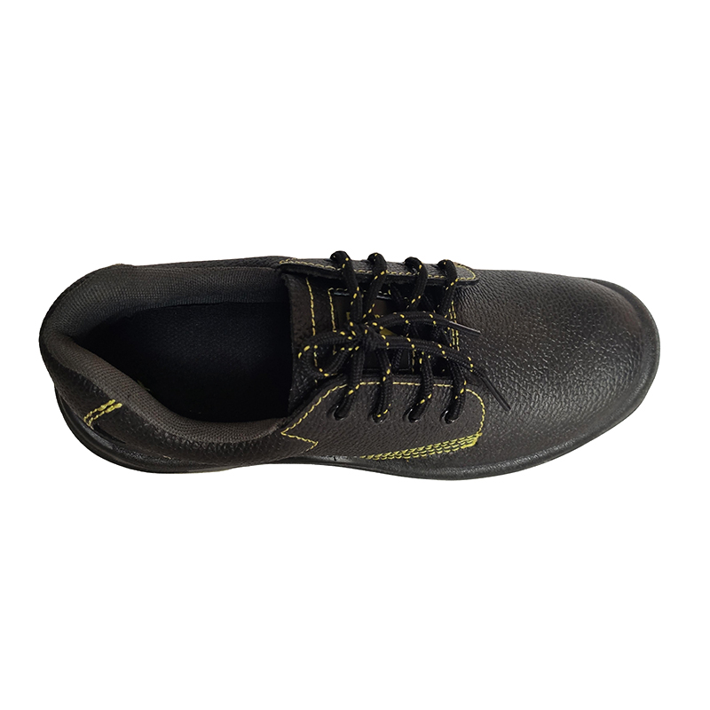 Chaussures de sécurité en cuir de vache anti-perforation en métal SS603 Chaussures de sécurité en cuir de vache anti-perforation en métal SS603