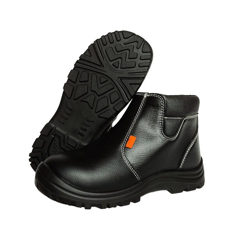 Chaussures de protection en cuir pleine fleur résistantes à l'usure et absorbant les chocs SS626 Chaussures de protection en cuir pleine fleur résistantes à l