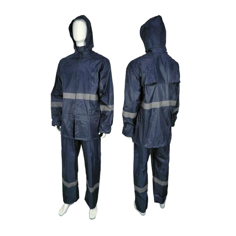 RC031R Imperméable réfléchissant à double poche avec ceinture réglable