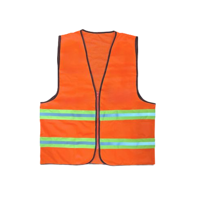 RF006 Gilet de sécurité réfléchissant élastique réglable en polyester haute visibilité
