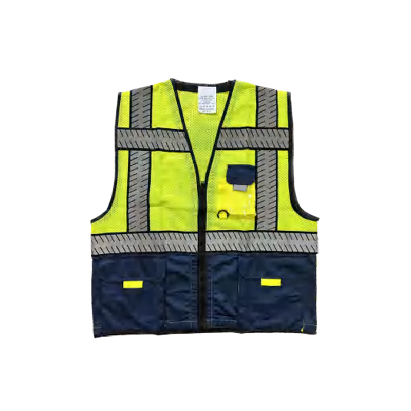 RF017 Gilet de travail réfléchissant de protection industrielle pour la construction urbaine