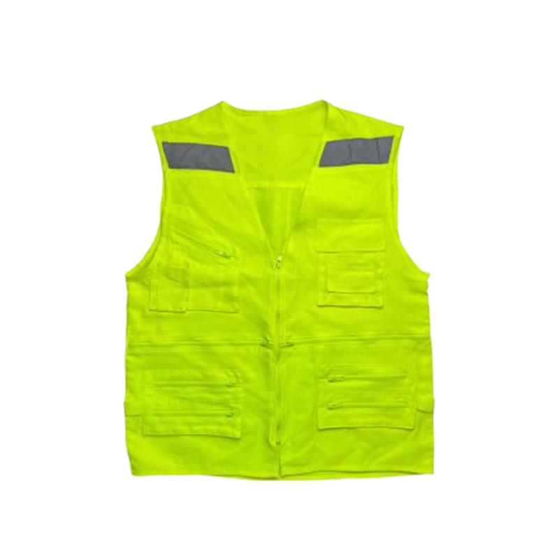 RF019 Gilet de travail réfléchissant de protection polyvalent en polyester