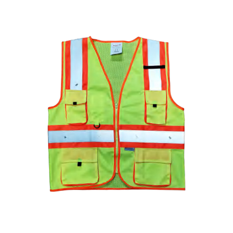 RF033 Gilet réfléchissant de sécurité professionnel durable