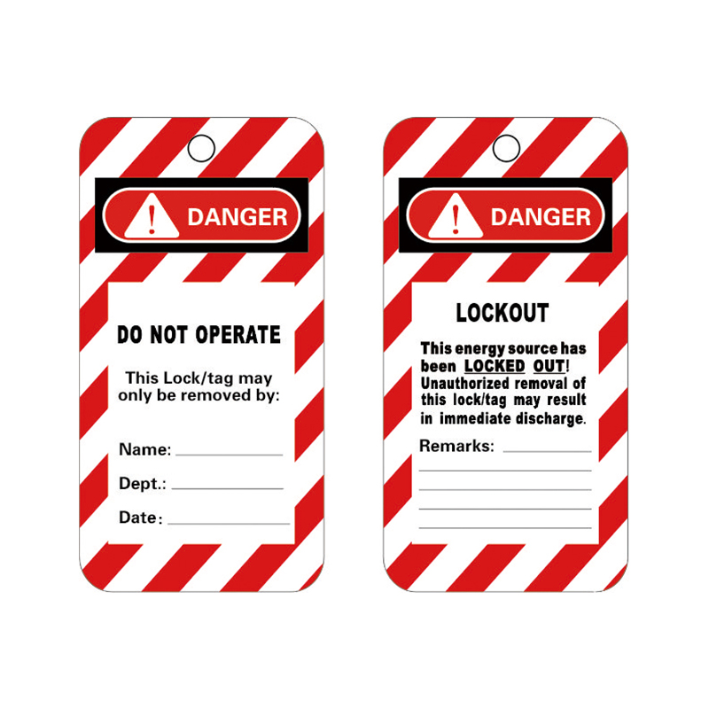 Étiquette volante d'échafaudage de sécurité HT001