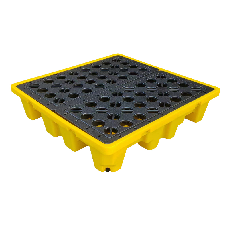 Palette de déversement SP300 à 4 fûts