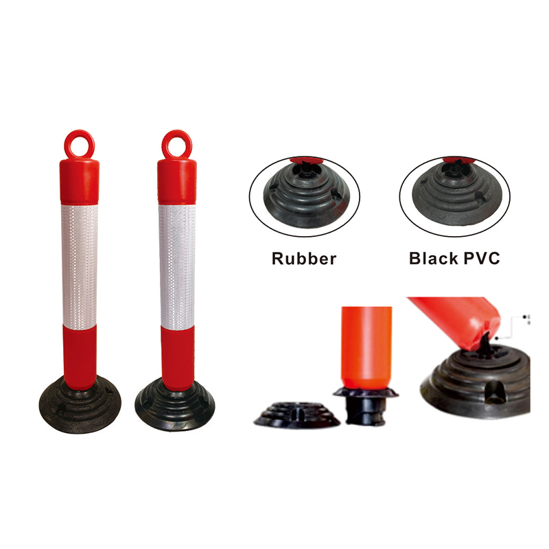 TS007 Poste d'avertissement de zone de travail à forte visibilité